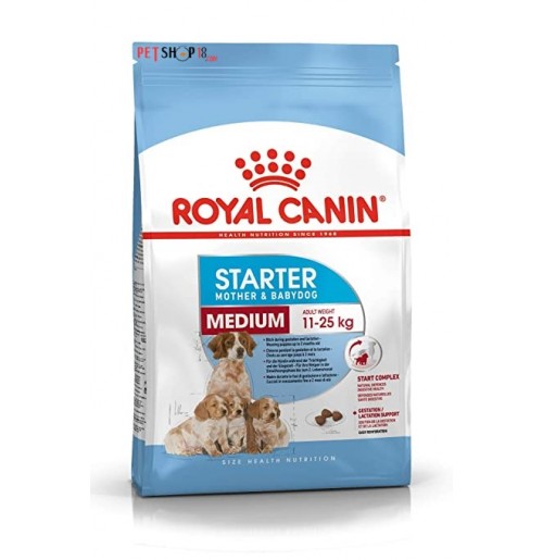 Royal Canin Medium Starter Puppy Food 4 Kg Petshop18.com